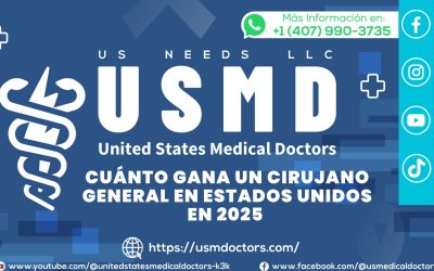 Cuánto gana un cirujano general en Estados Unidos en 2025