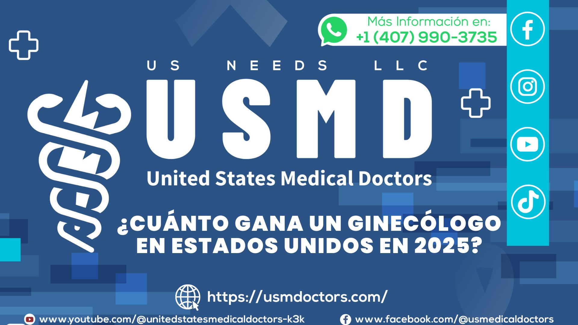 Cuánto gana un ginecólogo en Estados Unidos en 2025