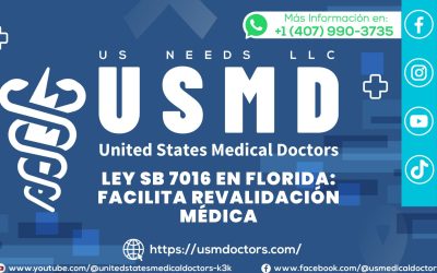 Ley SB 7016 en Florida: facilita revalidación médica